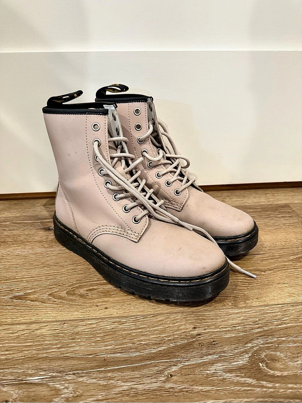 Dr. Martens 1460 Combat Boots Pink US 8